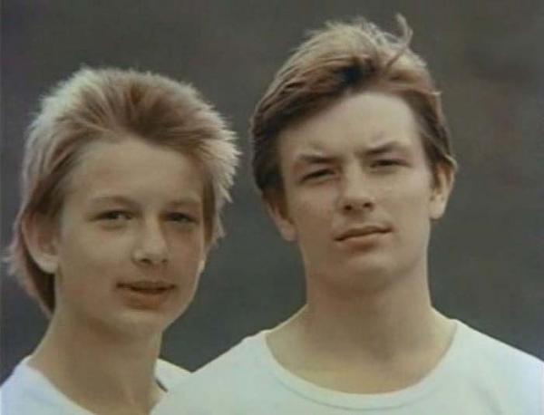 Юрий Хорошилов и Дмитрий Марьянов, фильм «Выше Радуги», 1986 г.
