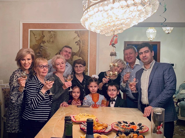 Новый год в кругу самых близких и родных