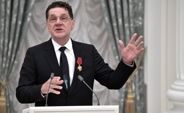 Сергей Маковецкий на награждении