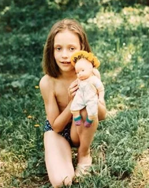 Светлана Смирнова в детстве